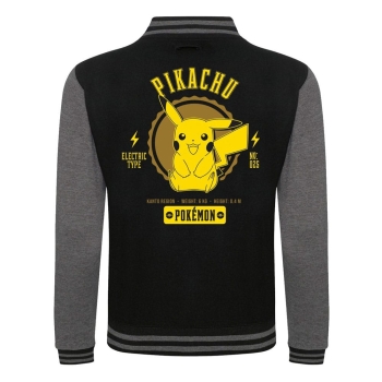 Pokemon Varsity Sweatjacke Collegiate Pikachu